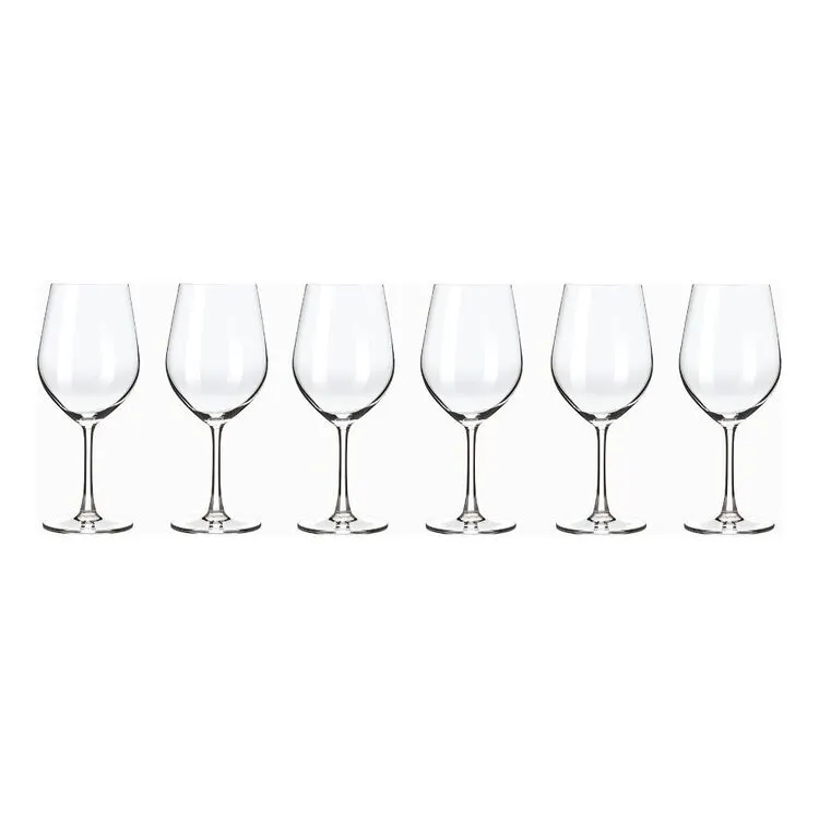 Maxwell & Williams Cosmopolitan 590mL Bordeaux Glass Set Of 6 2 Maxwell & Williams Cosmopolitan 590mL Bordeaux Glass Set Of 6 - Image 2