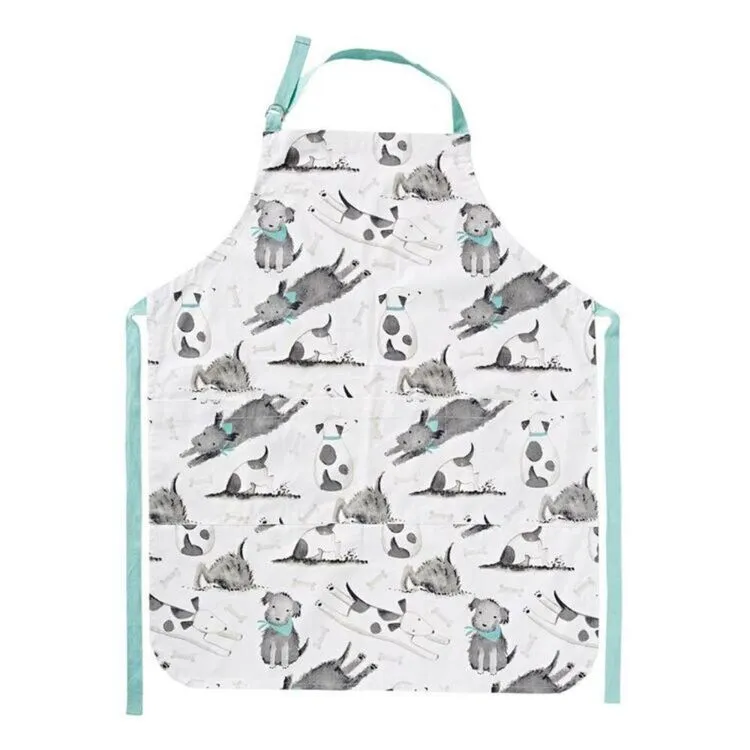 Mozi Mutts Print Apron Printed 2 Mozi Mutts Print Apron Printed - Image 2