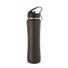 Smith & Nobel Double Wall Stainless Steel Straw Bottle Black 500mL