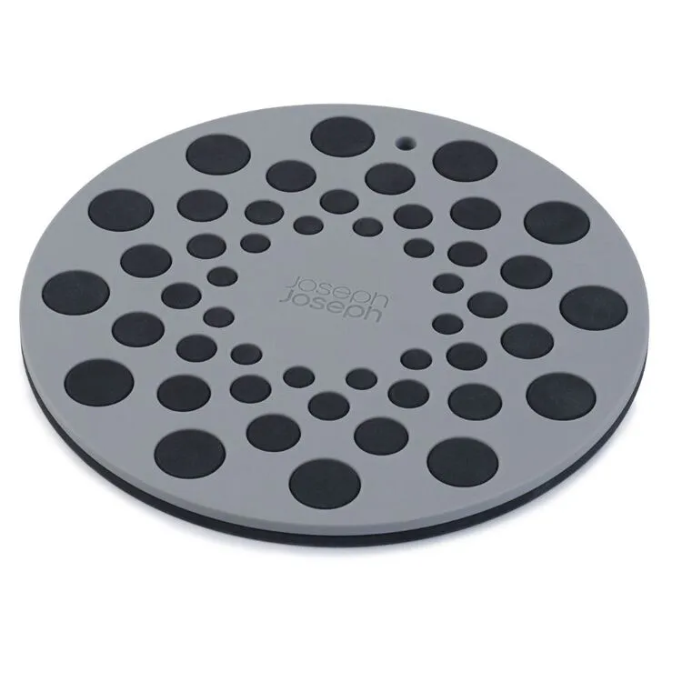 Joseph Joseph Joseph & Joseph Spot-On Set Of 2 Round Grey Silicone Trivets 5 Joseph Joseph Joseph & Joseph Spot-On Set Of 2 Round Grey Silicone Trivets - Image 5