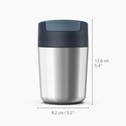 Joseph Joseph Sipp 340 ML Travel Mug Steel Anthracite 6 Joseph Joseph Sipp 340 ML Travel Mug Steel Anthracite -Kitchen Accessories Shop BP635201 nc 2