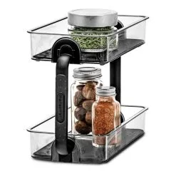 Madesmart 2-Tier Spice Organiser Carbon