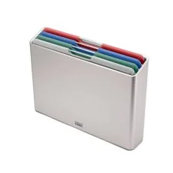 Joseph Joseph Folio 4 Pc Board Set Large (Silver/Coast) -Kitchen Accessories Shop BP639924 nc