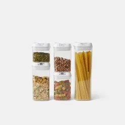 Smith & Nobel Food Storage Canister Set Of 5 -Kitchen Accessories Shop BP640583 nc