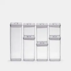 Smith & Nobel Food Storage Canister Set Of 7 -Kitchen Accessories Shop BP640585 nc 2