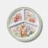 Soren Woodlands Kids Melamine Section Plate