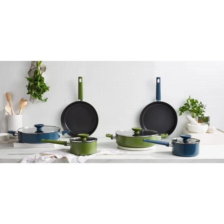 Smith & Nobel Forged Aluminum Blue 3 Piece Cookset 2 Smith & Nobel Forged Aluminum Blue 3 Piece Cookset - Image 2