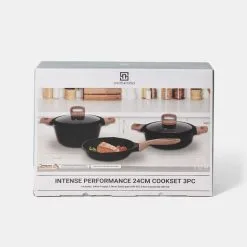 Smith & Nobel Intense Performance 24 Cm 3-Piece Cookset -Kitchen Accessories Shop BP640689 nc