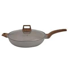 Smith & Nobel White Granite Plus Frypan 32 Cm