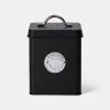 Smith & Nobel Heritage Tea Canister Black