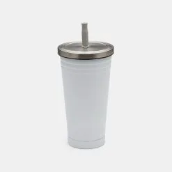 Smith & Nobel Stainless Steel Smoothie Flask 500 ML - White