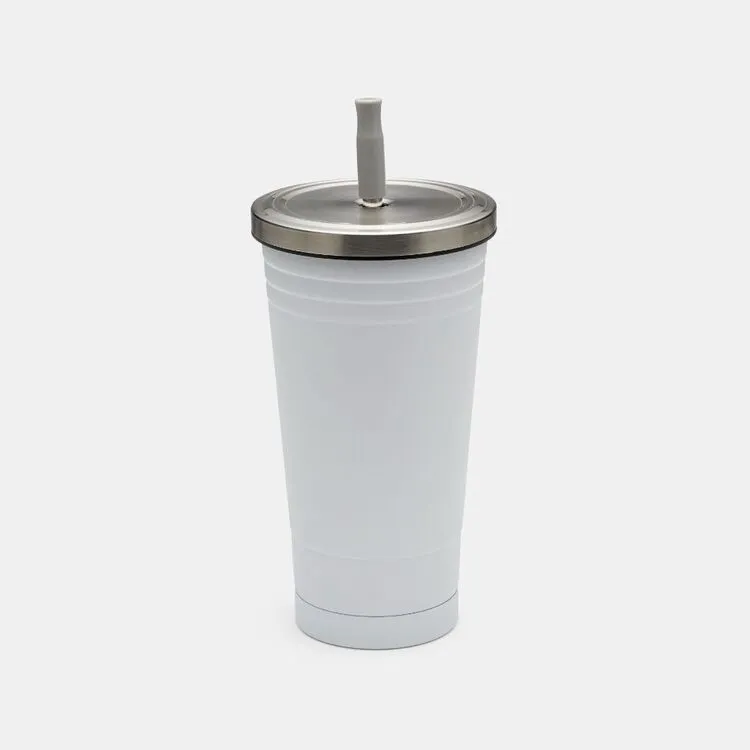 Smith & Nobel Stainless Steel Smoothie Flask 500 ML - White 1 Smith & Nobel Stainless Steel Smoothie Flask 500 ML - White