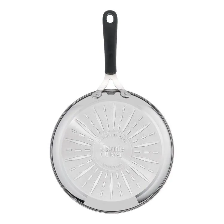 JAMIE OLIVER By Tefal Kitchen Essentials Stainless Steel Frypan 28 Cm 1 JAMIE OLIVER By Tefal Kitchen Essentials Stainless Steel Frypan 28 Cm