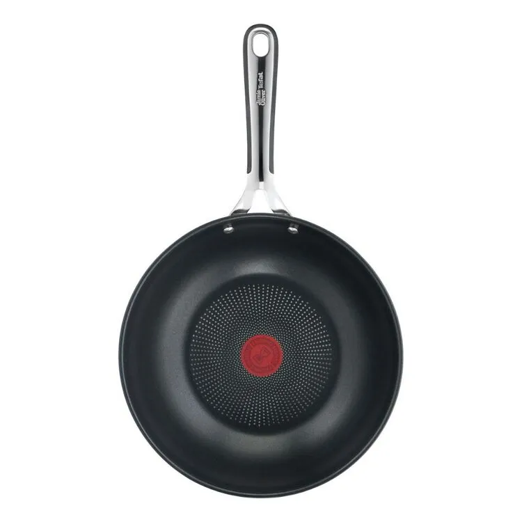 JAMIE OLIVER By Tefal Kitchen Essentials Stainless Steel Wok 28 Cm 2 JAMIE OLIVER By Tefal Kitchen Essentials Stainless Steel Wok 28 Cm - Image 2