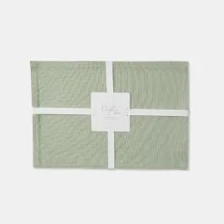 Chyka Home 4 Pack Placemat 33 X 48 Cm Sage