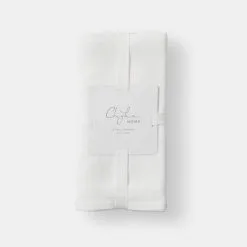 Chyka Home 4 Pack Oversized Napkin 60 X 60 Cm White