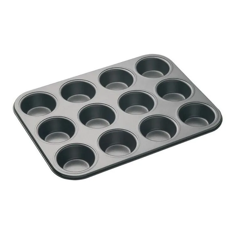 MasterPro Non-Stick 12 Cup Muffin/Cupcake Pan 2 MasterPro Non-Stick 12 Cup Muffin/Cupcake Pan - Image 2