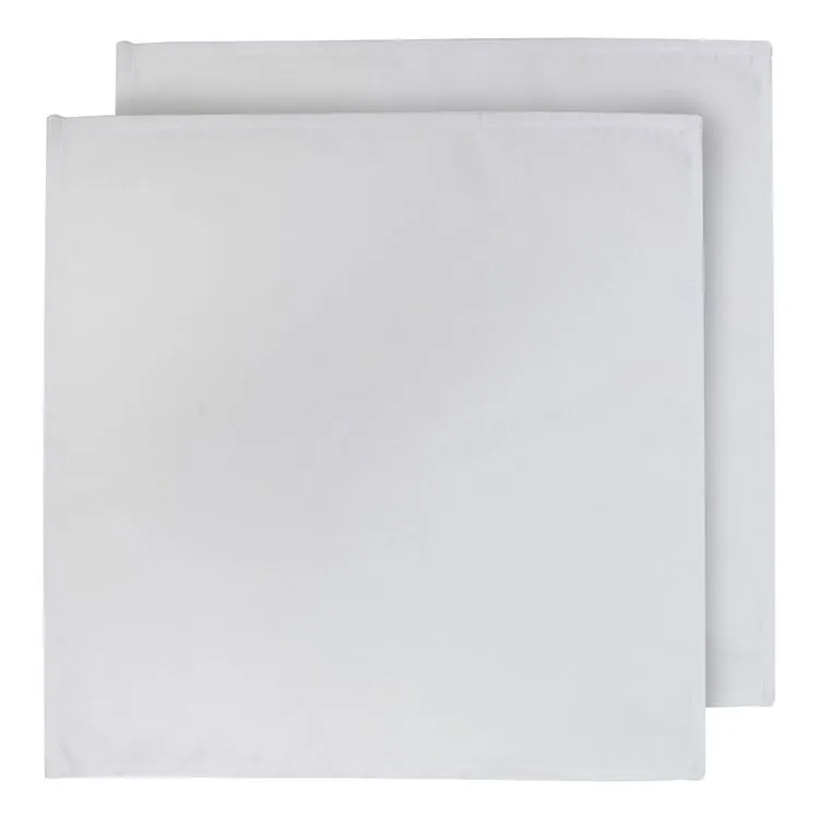 Dine By Ladelle Cucina 2 Pack Napkin White 45 X 45 Cm 1 Dine By Ladelle Cucina 2 Pack Napkin White 45 X 45 Cm