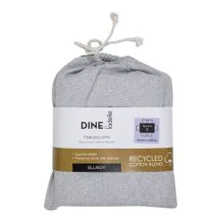 Dine By Ladelle Ellroy Tablecloth Grey 150 X 230 Cm