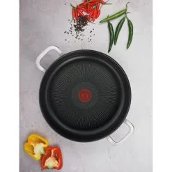 Tefal Premium Specialty Hard Anodised Induction Chef Pan With Lid 30 Cm -Kitchen Accessories Shop BP643704 nc 2