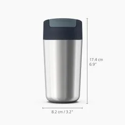 Joseph Joseph Joseph & Joseph Sipp Steel 454ml Travel Mug -Kitchen Accessories Shop BP643789 nc 2