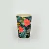 Frankie & Me Tropical Blue Bamboo Cup 4 Pack