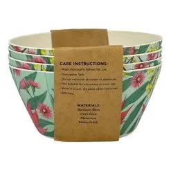 Frankie & Me Australiana Bamboo Bowl 4 Pack 14 Cm -Kitchen Accessories Shop BP644797 nc 2