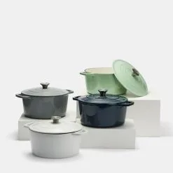 Smith & Nobel Traditions 5L Cast Iron Casserole Navy