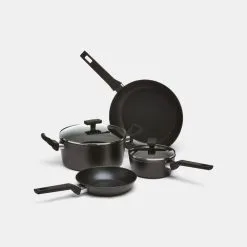 Swiss Diamond Deluxe Premium Forged Aluminium Induction 4 Piece Cookset