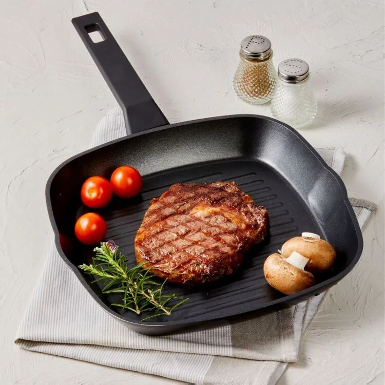 Swiss Diamond Deluxe Premium Forged Induction Square Grill Pan 28 Cm 2 Swiss Diamond Deluxe Premium Forged Induction Square Grill Pan 28 Cm - Image 2