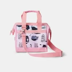 Mozi Insulated Lunch Bag Moggs Pink 5 Mozi Insulated Lunch Bag Moggs Pink -Kitchen Accessories Shop BP645142 nc
