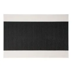 Maxwell & Williams Table Accents Placemat 45 X 30 Cm White Black