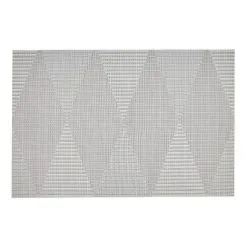 Maxwell & Williams Table Accents Placemat 45 X 30 Cm Diamond Grey White
