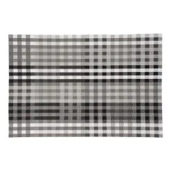Maxwell & Williams Table Accents Placemat 45 X 30 Cm White Grey Check