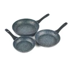 Salter Megastone Basic Frypan 3 Piece Set -Kitchen Accessories Shop BP645536 nc