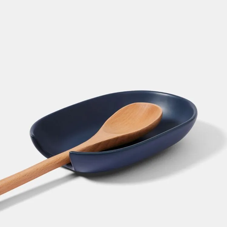Smith & Nobel Traditions Ceramic Spoon Rest Set Navy 1 Smith & Nobel Traditions Ceramic Spoon Rest Set Navy