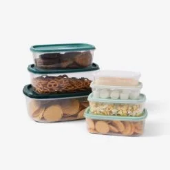 Smith & Nobel 7 Piece Rectangle Container Set Blue -Kitchen Accessories Shop BP647339 nc 3