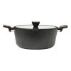 Classica Diamond Stone Elegance Black 28 Cm Casserole