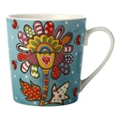Maxwell & Williams Donna's Garden Mug 350ml Bubbly Blossom Tin Gift Boxed -Kitchen Accessories Shop BP647641 nc