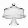 Anchor Hocking Canton 2 Piece Cake Stand & Dome Set