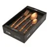 St Clare Nordic 16 Piece Stainless Steel Cutlery Set Rose Gold