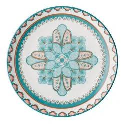 Casa Domani Pelagie Dinner Set 12 Piece Teal/Terracotta -Kitchen Accessories Shop BP648036 nc 3
