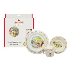 Bunnykins 3-Piece Melamine Set Playing Design