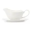 Casa Domani Pearlesque Gravy Boat And Saucer