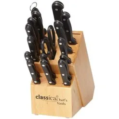 Classica Chefs Tools 17-Piece Knife Block Set
