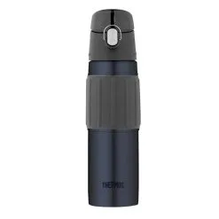 Thermos Vacuum Insulated Hydration Bottle With Hygienic Flip Lid 530ml Midnight Blue