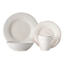 Casa Domani Portofino Quartz 16-Piece Dinner Set