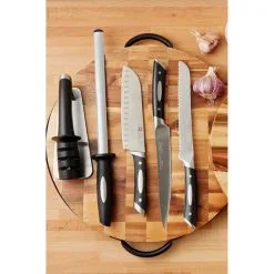 SCANPAN Diamond Steel Knife Sharpener 26cm