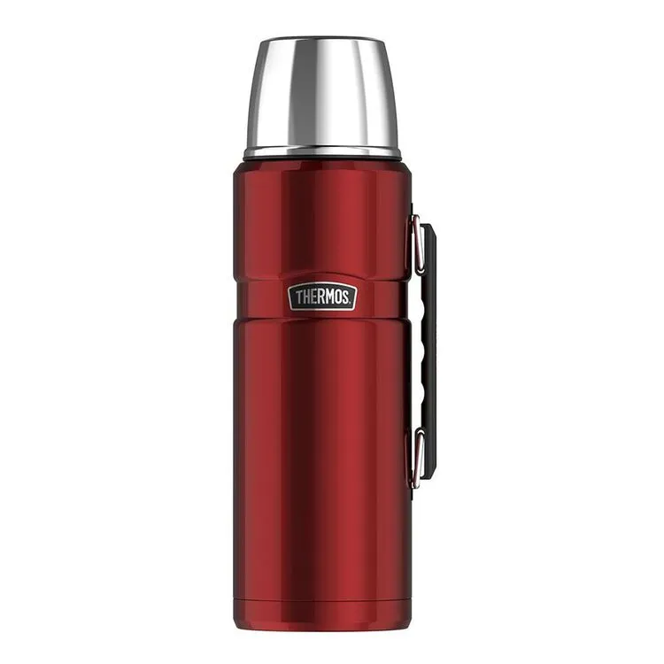 Thermos Stainless King Vacuum Insulated Flask 2L Red 1 Thermos Stainless King Vacuum Insulated Flask 2L Red