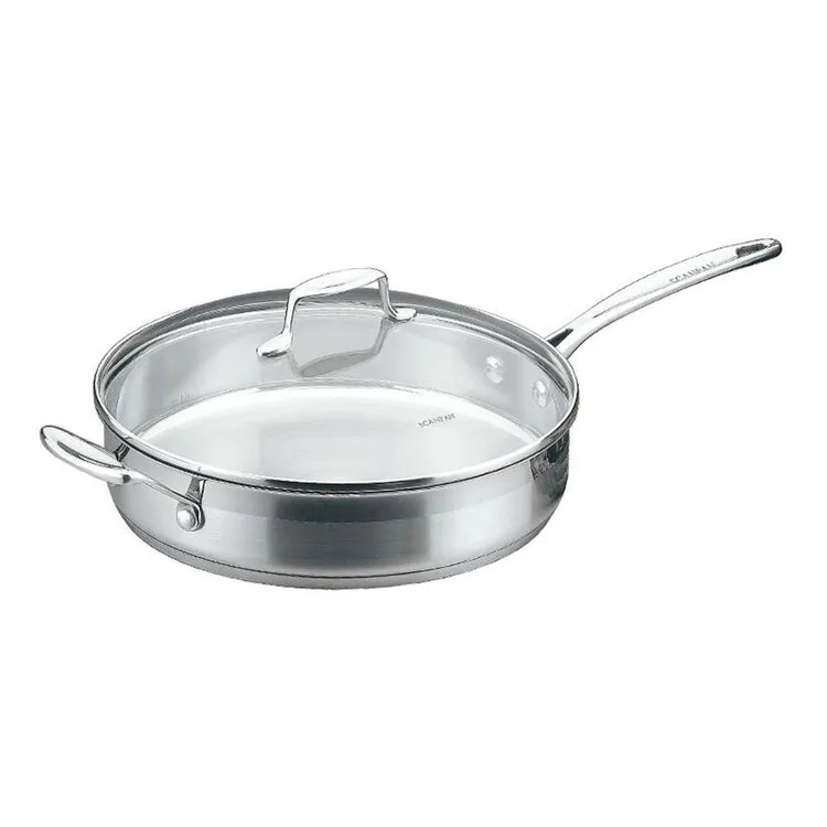 Scanpan Impact Stainless Steel Sauté Pan 28cm 2 Scanpan Impact Stainless Steel Sauté Pan 28cm - Image 2